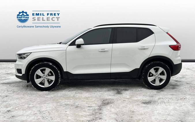 Volvo XC 40 cena 124900 przebieg: 69790, rok produkcji 2021 z Prudnik małe 121